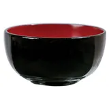 Мисосупница дерево 300мл D=110,H=68мм черный,красный