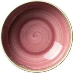 Салатник «Аврора Везувиус Роуз Кварц» фарфор D=17,5см розов.,бежев., изображение 2