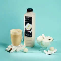 Основа для напитков «Кокосовый Пломбир» на растительном сырье Pinch&Drop пластик 1л D=76,H=260мм, изображение 4