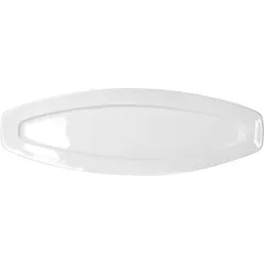 Блюдо «Кунстверк» для рыбы овальное фарфор ,H=35,L=540,B=180мм белый