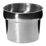Емкость для мармита круглая для 12354, 12372, 12399 сталь нерж. 10л D=28,7,H=22см серебрист.