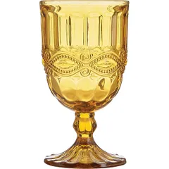 Wine glass glass 220ml D=85,H=144mm amber