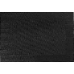 Настольная подкладка поливинилхл. ,L=45,B=30см черный,серый