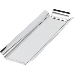 Rectangular tray “Sky”  stainless steel , L=30, B=9cm  silver.