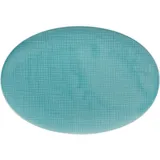 Блюдо овальное фарфор ,L=38см синий