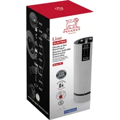 Мельница для соли «Лайн» электрическая с USB зарядкой алюмин. ,H=15см граф., изображение 2