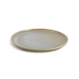 Тарелка  «Юско»  фарфор  D=26  зеленый  F2D