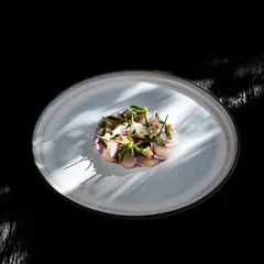 Тарелка «Сиель блю» мелкая керамика D=273,H=20мм голуб., изображение 2