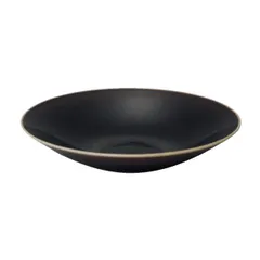 Deep plate bone porcelain D=230,H=46mm black