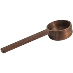 Serving spoon walnut ,H=38,L=230,B=80mm wood theme