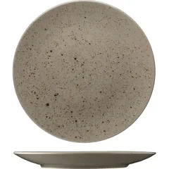 Plate “Lifestyle” small  porcelain  D=21cm  sand.