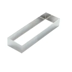 Форма-резак «Прямоугольник» сталь нерж. 0,6л ,H=40,L=252,B=62мм металлич.