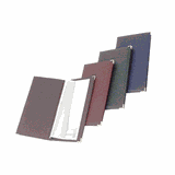 Папка-карта вин съемн.файлы кожезам. ,L=33,B=19см зелен.