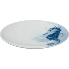 Тарелка «Универсал» Конек фарфор D=20,H=2см белый,синий, изображение 2