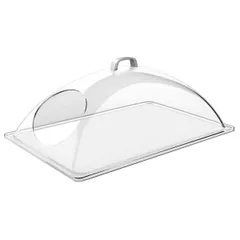 Крышка для подноса фуршетного с боковым отверстием пластик ,H=20,L=54,B=33см