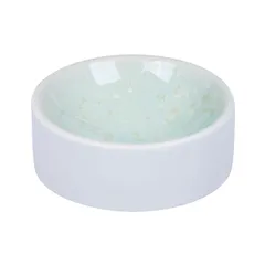 Блюдо для подачи «Фрост» фарфор D=12,H=4см зелен., Цвет: Зеленый, Диаметр (мм): 120, Высота (мм): 40