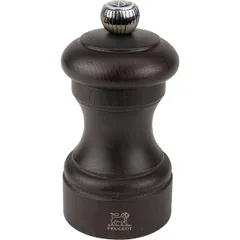 Мельница для соли «Бистро» металлический механизм бук D=52,H=100мм шоколад.