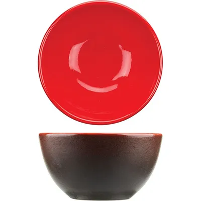Пиала «Кармин» керамика D=15,H=8см красный,черный, изображение 2