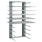 Держатель для подносов настенный сталь нерж.