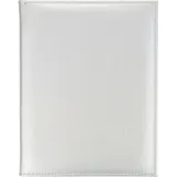 Папка-меню А5 на винтах кожезам. ,L=24,B=18,5см серебрист.