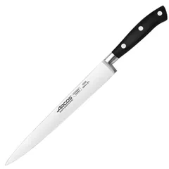Нож для филе «Ривьера» сталь нерж.,полиоксиметилен ,L=310/200,B=25мм черный,металлич.