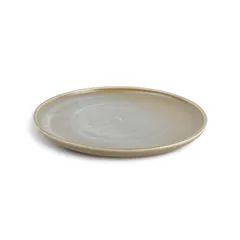 Тарелка  «Юско»  фарфор  D=26  зеленый  F2D