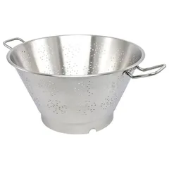 Colander 2 handles  stainless steel  31 l  D = 50 cm  metal.