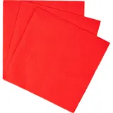 Napkins “Papyrus” 33*33cm[300pcs]  paper. napkin ,H=12,L=33,B=16.5cm red