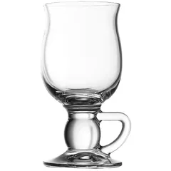 Glass for hot drinks “Irish Coffee”  glass  270 ml  D=75, H=150, L=78 mm  clear.