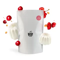 Смесь сухая для приготовления напитков «Панакота с вишней» для раф кофе 500г картон,пластик ,H=25,L=