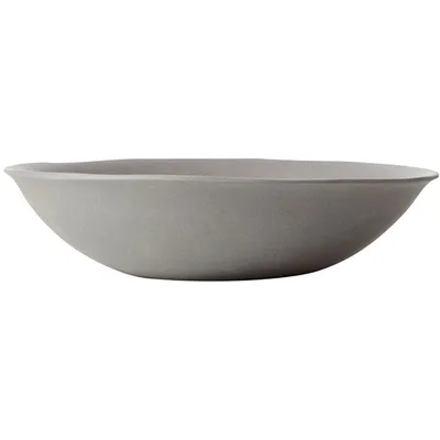 Тарелка «Нау» керамика 1л D=240,H=55мм серый,белый, изображение 2