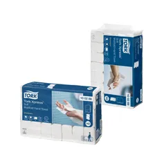 Tork Xpress Листовые полотенца Multifod мягкие, 2 сл, 4 панели, М слож., 21,2х34см, 110л/п Н2 (21)