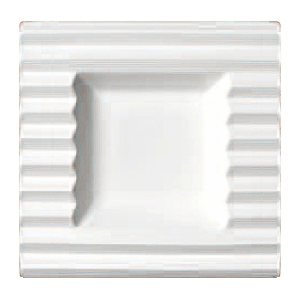 Салатник квадратный «Вайт-Z» фарфор 275мл ,L=22,2,B=22,2см белый