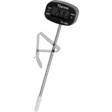 Термометр электронный (от -50°C до +300°C) сталь ,L=130,B=45мм бордо,стальной