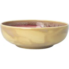 Salad bowl “Aurora Vesuvius Rose Quartz”  porcelain  D=17.5 cm  pink.