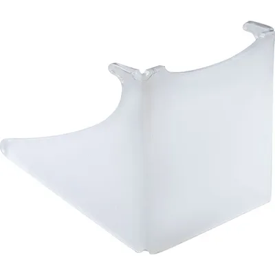 Подставка для тарелки пластик белый