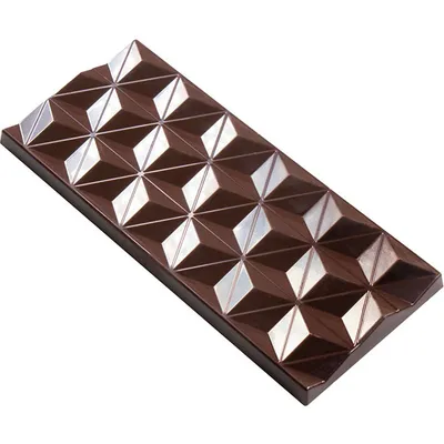 Форма для шоколада «Плитка геометрическая»[3шт] пластик ,H=10,L=150,B=66мм