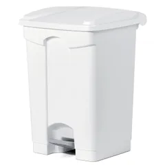 Garbage container with pedal  polyethylene  45 l