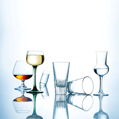 Бокал для вина «Вин дю Рин» стекло 150мл D=6,H=16см прозр.,зелен., изображение 4