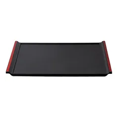 Поднос «Проотель» прямоугольный пластик ,L=37,B=25см черный, изображение 3