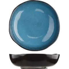 Deep plate “Milky Way blue”  porcelain  0.6 l  D=18.5 cm  blue, black