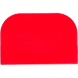 Шпатель кондитерский[10шт] пластик ,H=10,L=145,B=100мм красный