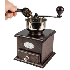 Кофемолка «Брезил» ручная ,H=21см коричнев., изображение 2