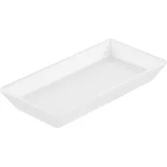 Блюдо «Мини Пати» прямоугольное фарфор ,L=13,B=6см белый, изображение 2