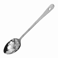 Perforated serving spoon ,L=36cm