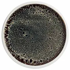 Тарелка «Мауна» мелкая керамика D=16,H=2см коричнев.