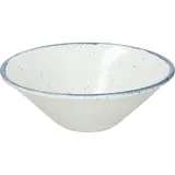 Салатник «Органика» фарфор D=20см белый,синий