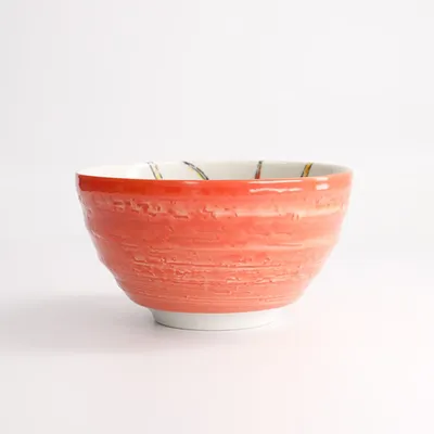 Салатник «Сифуд» фарфор 0,95л D=158,H=81мм красный, изображение 4