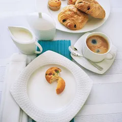 Блюдце «Сатиник» квадратное фарфор ,L=15,B=15см белый, изображение 2