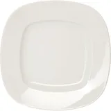 Тарелка «Рита» квадратная с закругленными краями фарфор ,H=3,L=32,B=32см белый